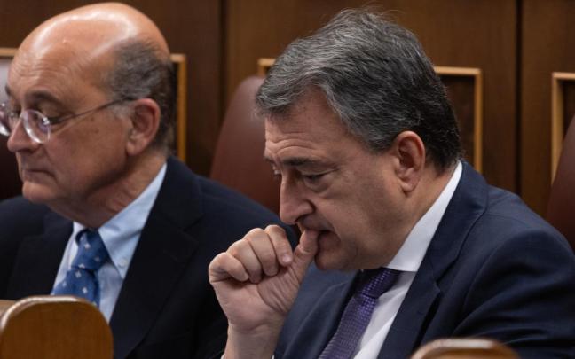 Aitor Esteban, en el Congreso.