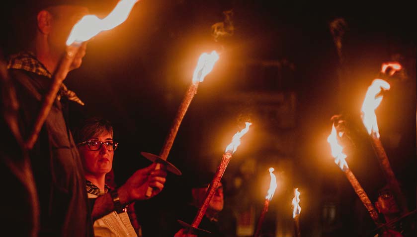 Una vez más se celebrará el paseo ceremonial con el tradicional apagón de luces y alumbrado con antorchas en la calle 31 de Agosto