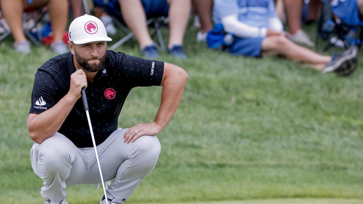 Jon Rahm durante el Campeonato de la PGA en Kentucky