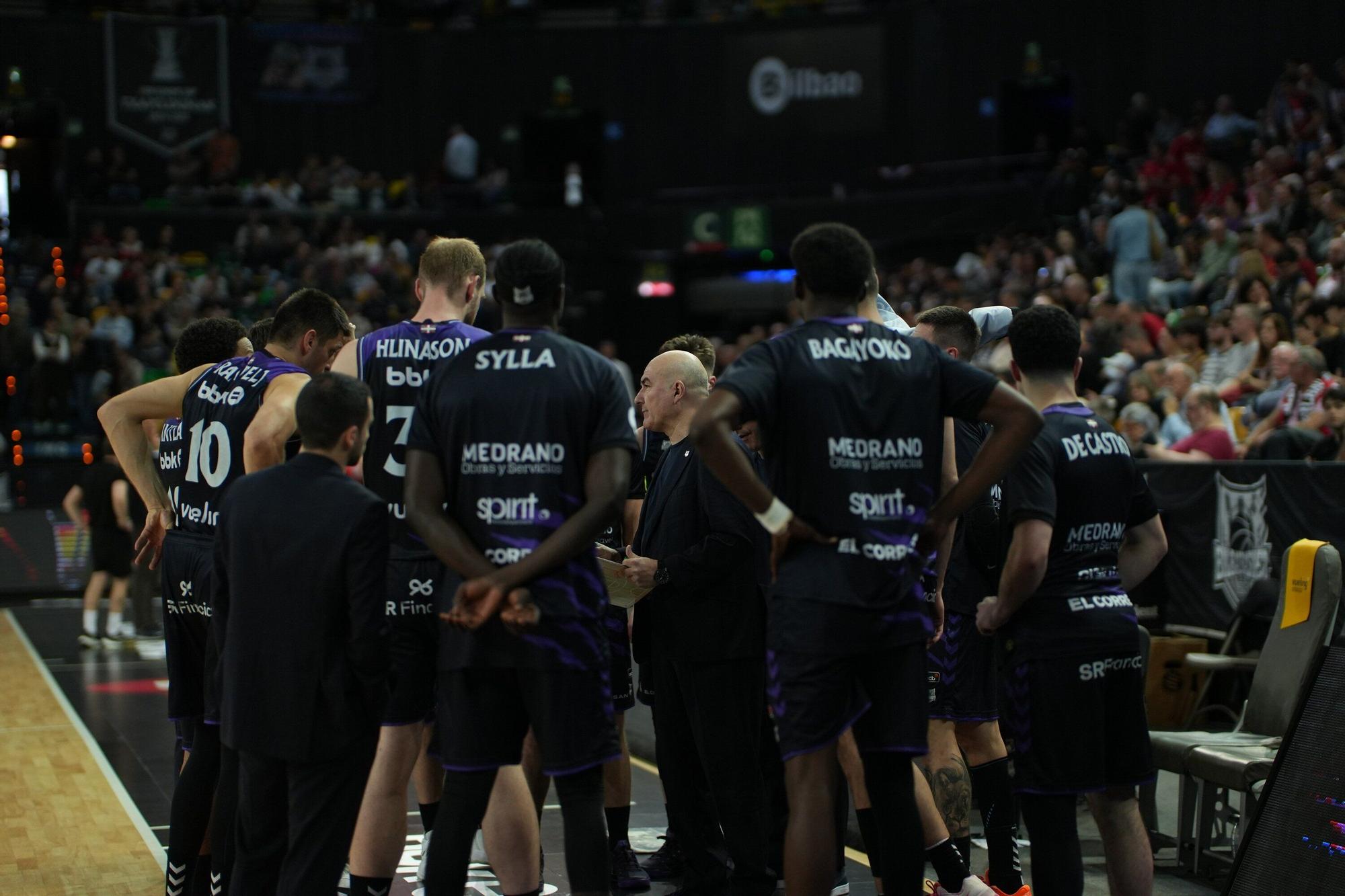 Ponsarnau y su grupo esperan dar lo mejor para sumar su segunda FIBA Europe Cup. / MARKEL FERNÁNDEZ