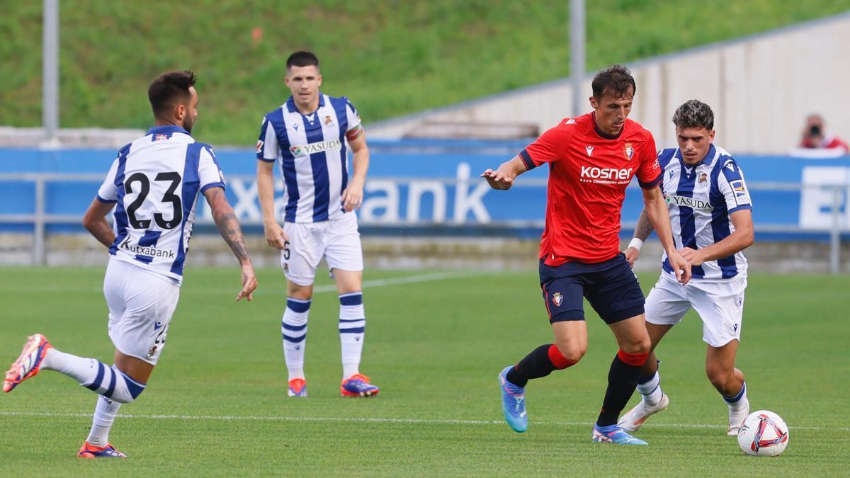 Las mejores fotos del Real Sociedad - Osasuna, en Zubieta. / JAVI COLMENERO