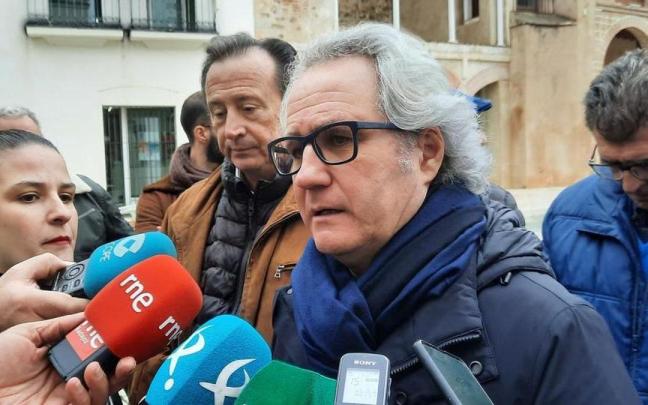 El coordinador nacional de Cs, Carlos Pérez Nievas, atiende a los medios. / EP El coordinador nacional de Cs, Carlos Pérez Nievas, atiende a los medios.