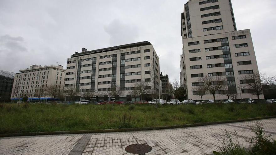 Edificios de viviendas en el barrio Riberas de Loiola de Donostia