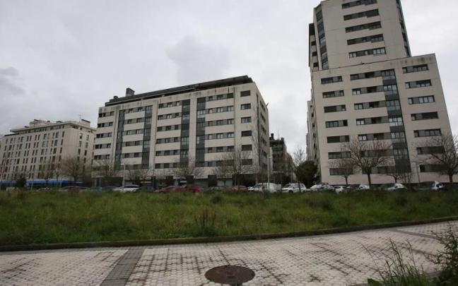 Edificios de viviendas en el barrio Riberas de Loiola de Donostia