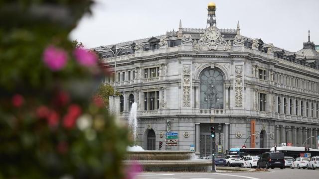 Fachada del Banco de España.