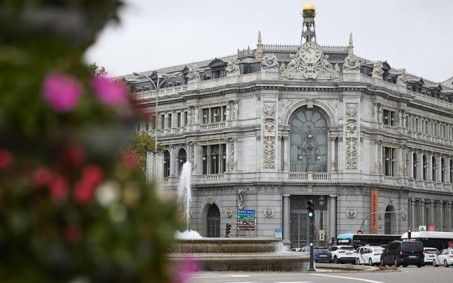 Fachada del Banco de España.