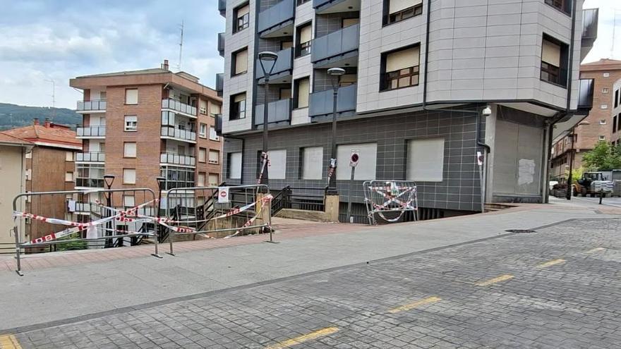 La afección más grave se localiza en los estacionamientos de la calle Juan Sebastián Elcano.