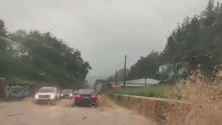 La carretera que va de Urretxu a Legazpi.