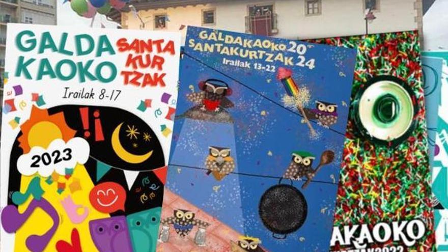 Galdakao busca el mejor diseño para el cartel de las fiestas de 2025