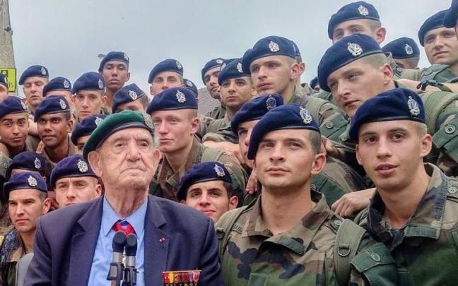 Muere el último superviviente francés del desembarco de Normandía Muere el último superviviente francés del desembarco de Normandía