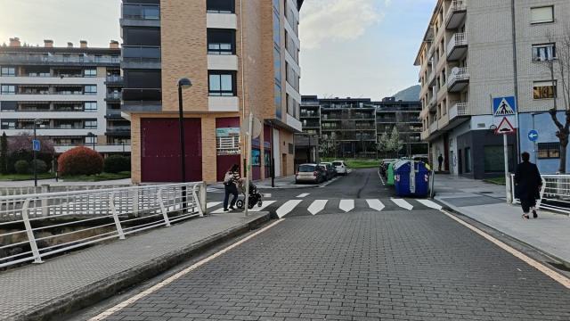 El plan propone el cierre del vial desde Otalora a los aparcamientos en superficie de Iturrizar-Lausitta.