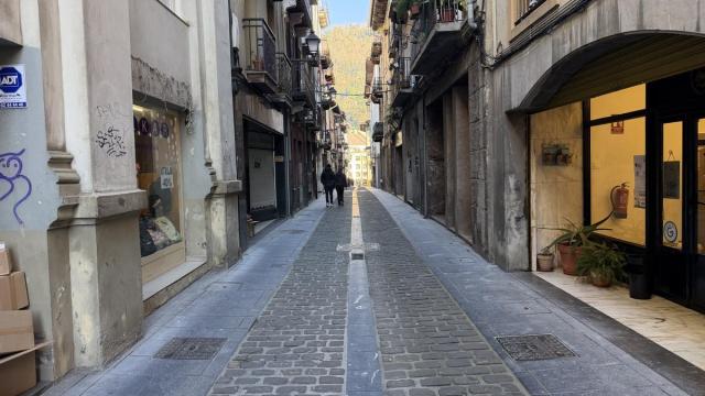 En Barrenkale, recién reurbanizada, se instalarán lectores de matrícula.