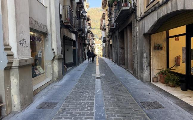 En Barrenkale, recién reurbanizada, se instalarán lectores de matrícula.