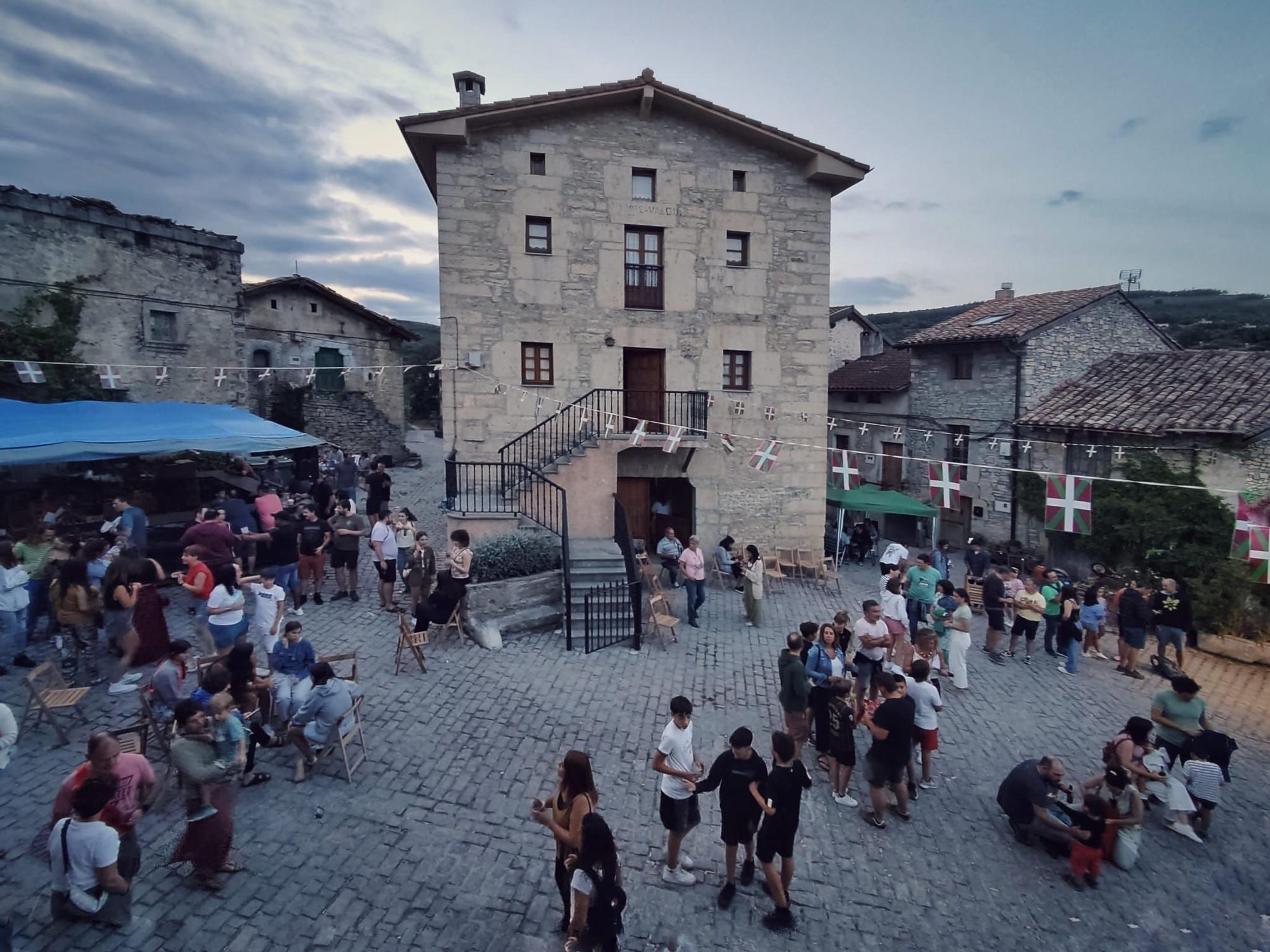 Ambiente en las fiestas de La Magdalena de Retes de Tudela en una pasada edición