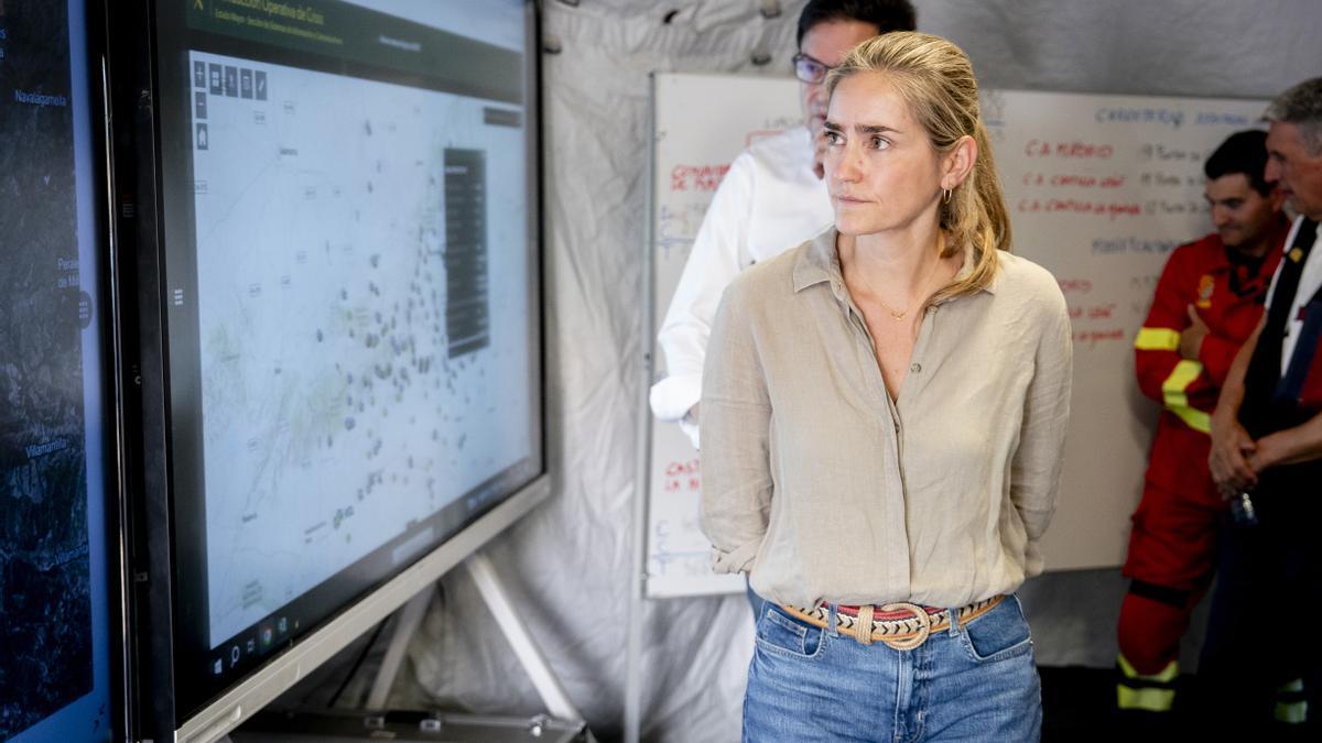 La vicepresidenta tercera del Gobierno y ministra para la Transición Ecológica y el Reto Demográfico, Sara Aagesen.