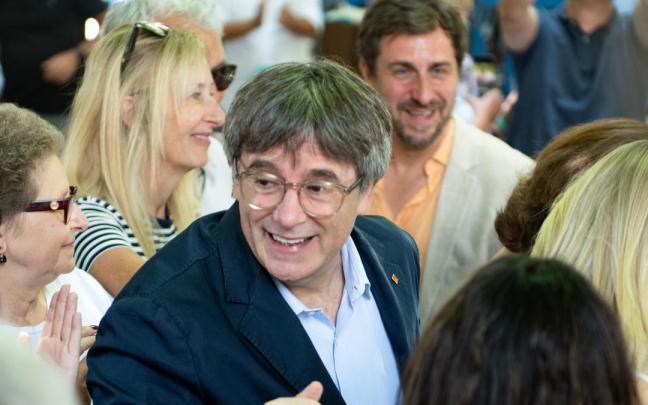 El presidente de Junts, Carles Puigdemont