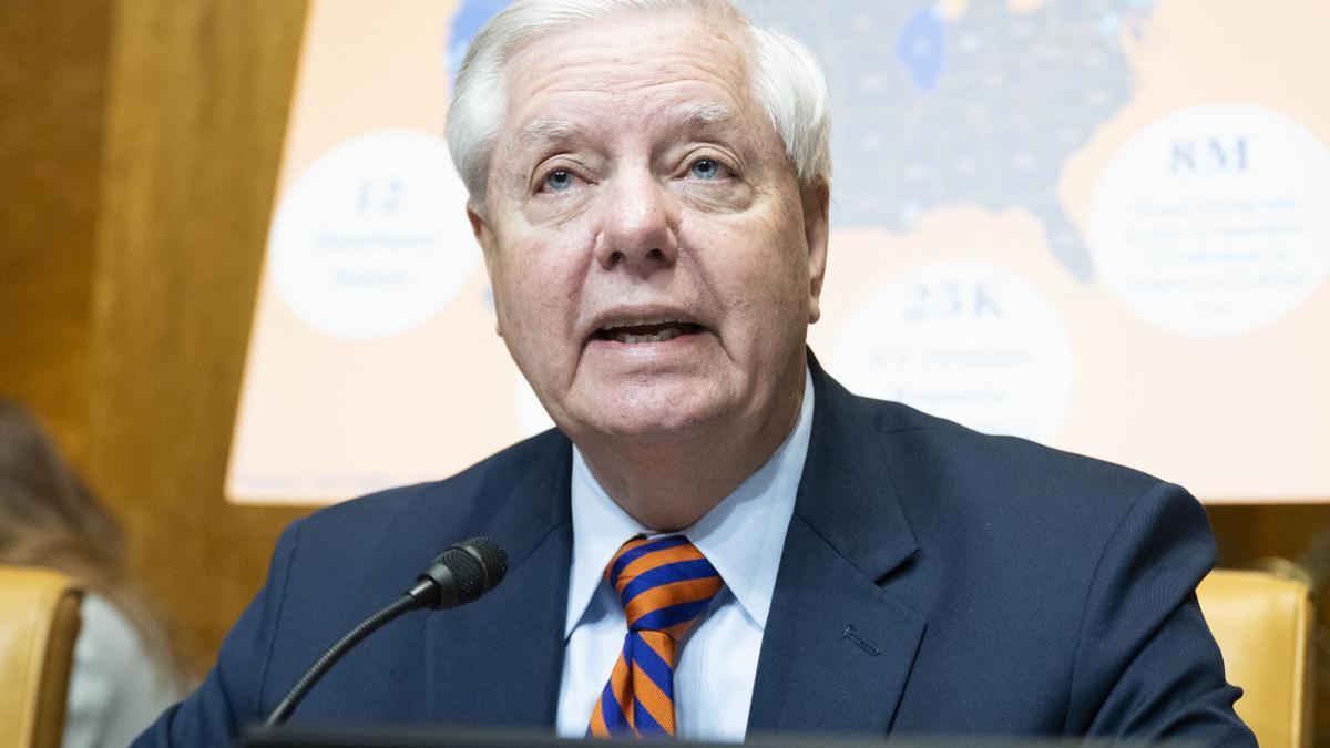 El senador republicano por Carolina del Sur, Lindsey Graham