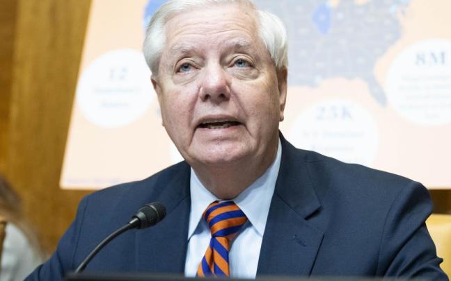 El senador republicano por Carolina del Sur, Lindsey Graham
