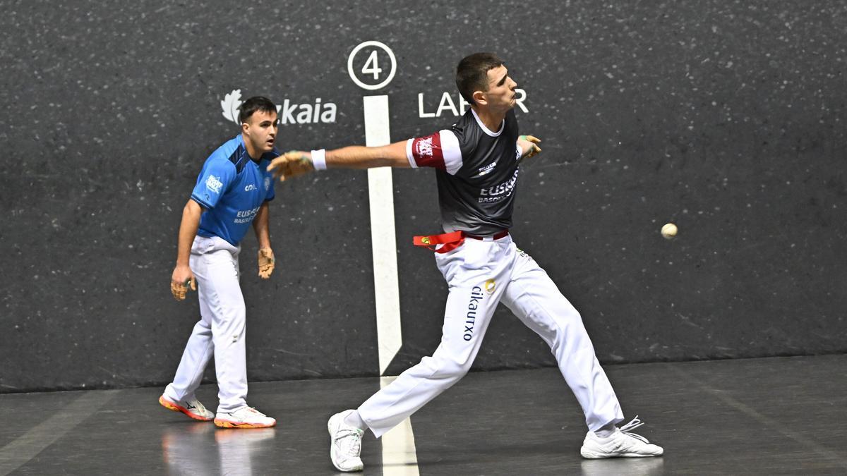 En imágenes: Lizeaga supera a Arribillaga en la final de la Liga de Naciones de mano individual
