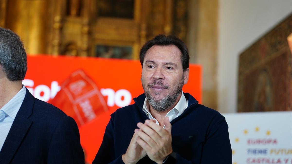 El ministro de Transportes y Movilidad Sostenible, Óscar Puente