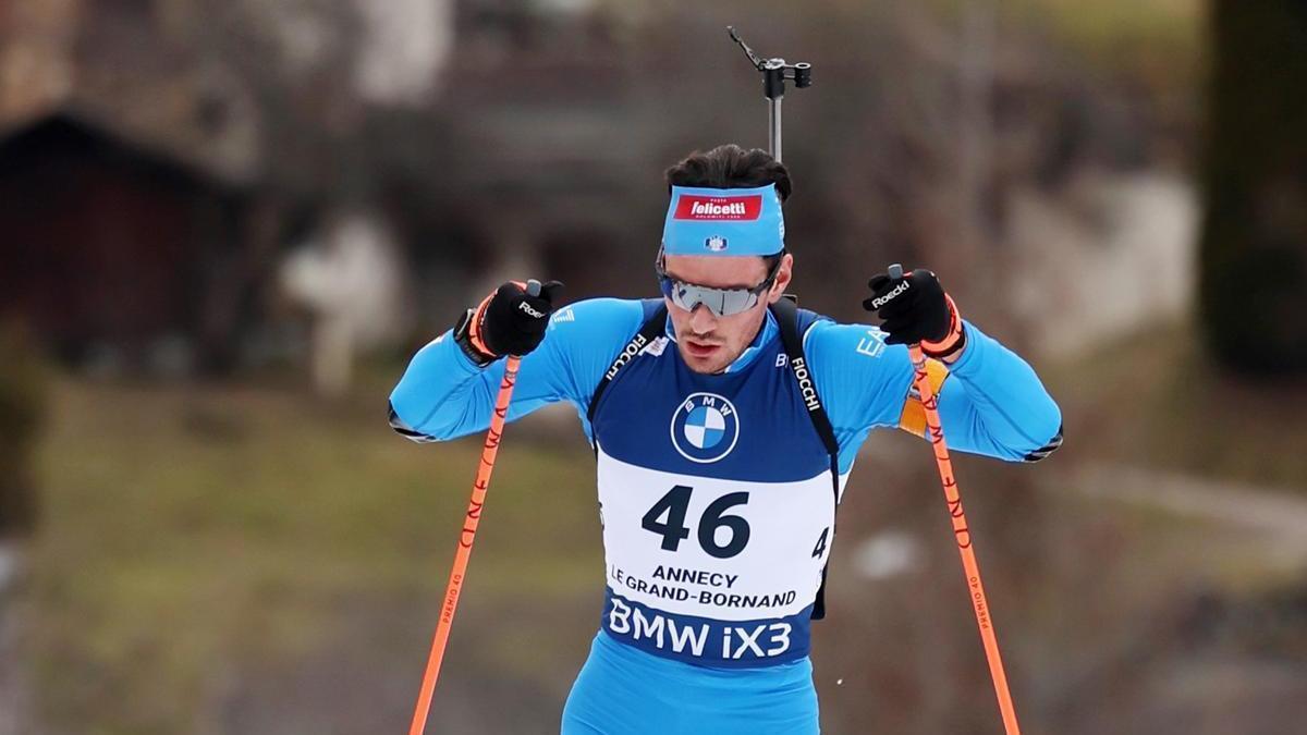 Tommaso Giacomel, durante los Juegos de Invierno.