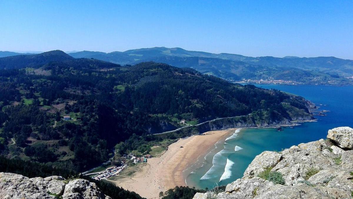 Playa de Laga, en Bizkaia