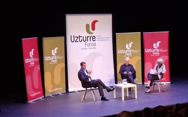 Pradales, en el Foro Uzturre en Tolosa