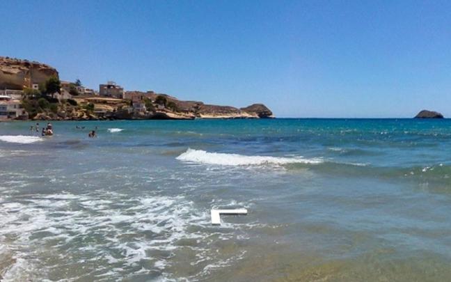 Playa Mar Rabiosa, en San Juan de los Terreros de Pulpí, Almería. / EP Playa Mar Rabiosa, en San Juan de los Terreros de Pulpí, Almería.
