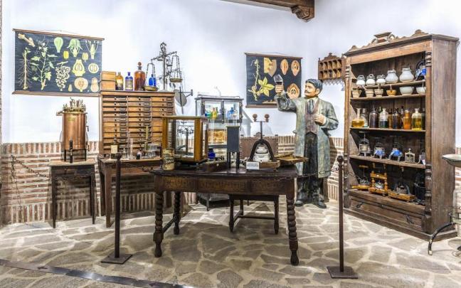 El Museo del Vino de Villa-Lucía cuenta con una exposición dedicada a la cultura vinícola. / Cedida El Museo del Vino de Villa-Lucía cuenta con una exposición dedicada a la cultura vinícola.