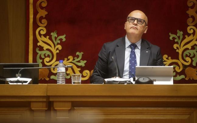 El presidente de la Diputación de Ourense y líder del partido en la provincia, Manuel Baltar.