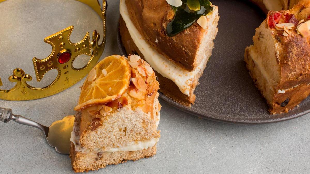 Porción del Roscón de Reyes