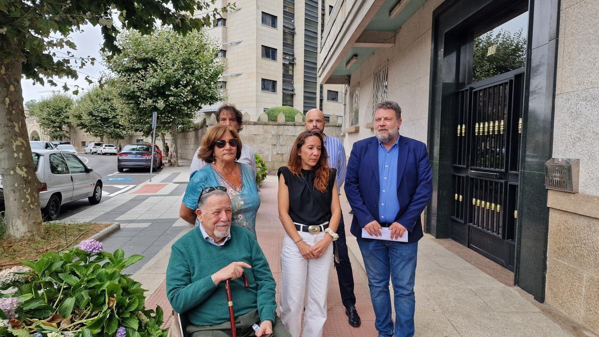 Familia y abogados de Déborah Fernández.