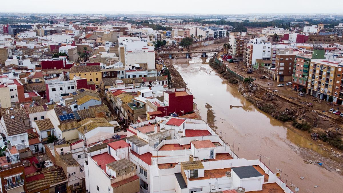 Imagen de Valencia una semana después de la DANA
