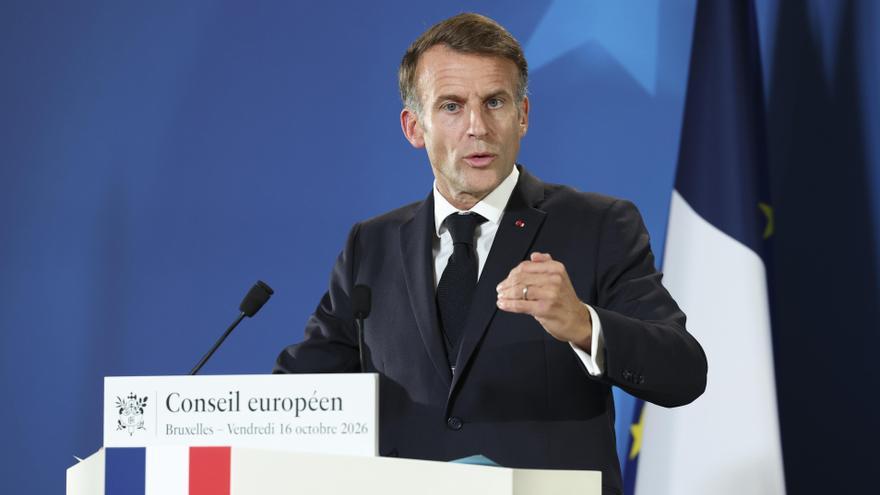Macron ha trasladado además su apoyo y el de "la nación" a "las fuerzas del orden, garantes del derecho a manifestarse".