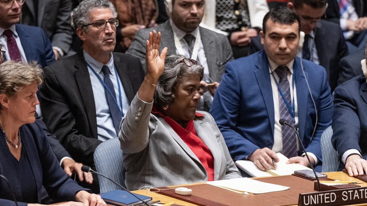 La representante de Estados Unidos ante Naciones Unidas, Linda Thomas-Greenfield.