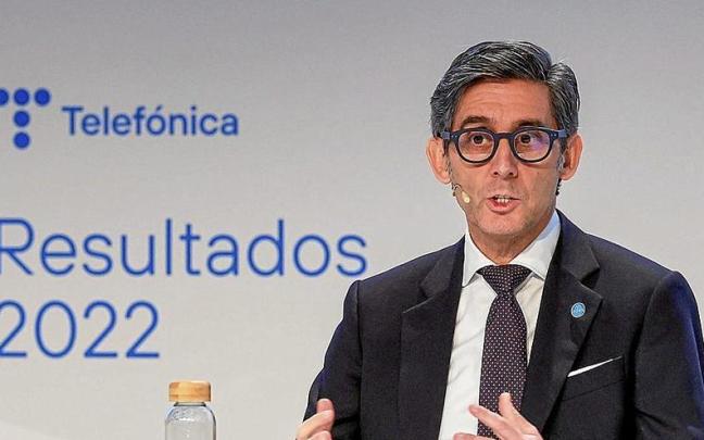 El presidente ejecutivo de Telefónica, José María Álvarez-Pallete. El presidente ejecutivo de Telefónica, José María Álvarez-Pallete.
