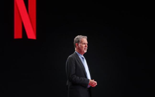 Reed Hastings, durante una conferencia.
