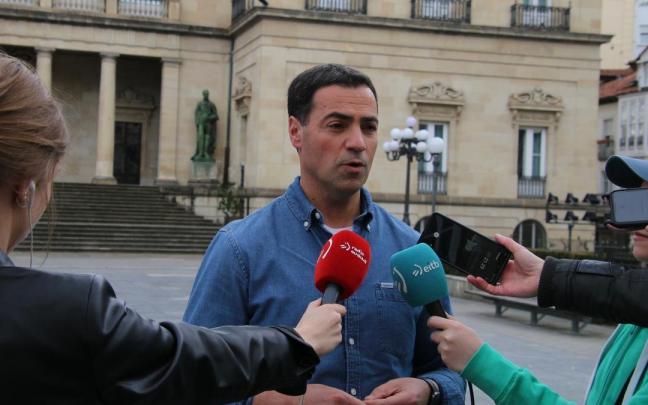 El candidato del PNV a lehendakari, Imanol Pradales