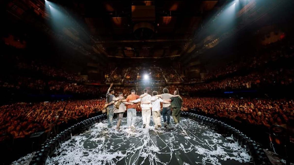 ETS, en el concierto del Movistar Arena de Madrid