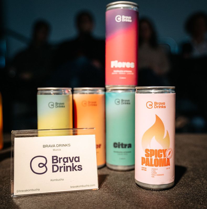 Kombuchas de Brava drinks, de Murcia.