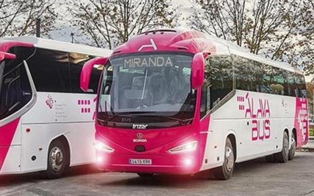 Servicio de la Línea Vitoria-Miranda de Alavabus