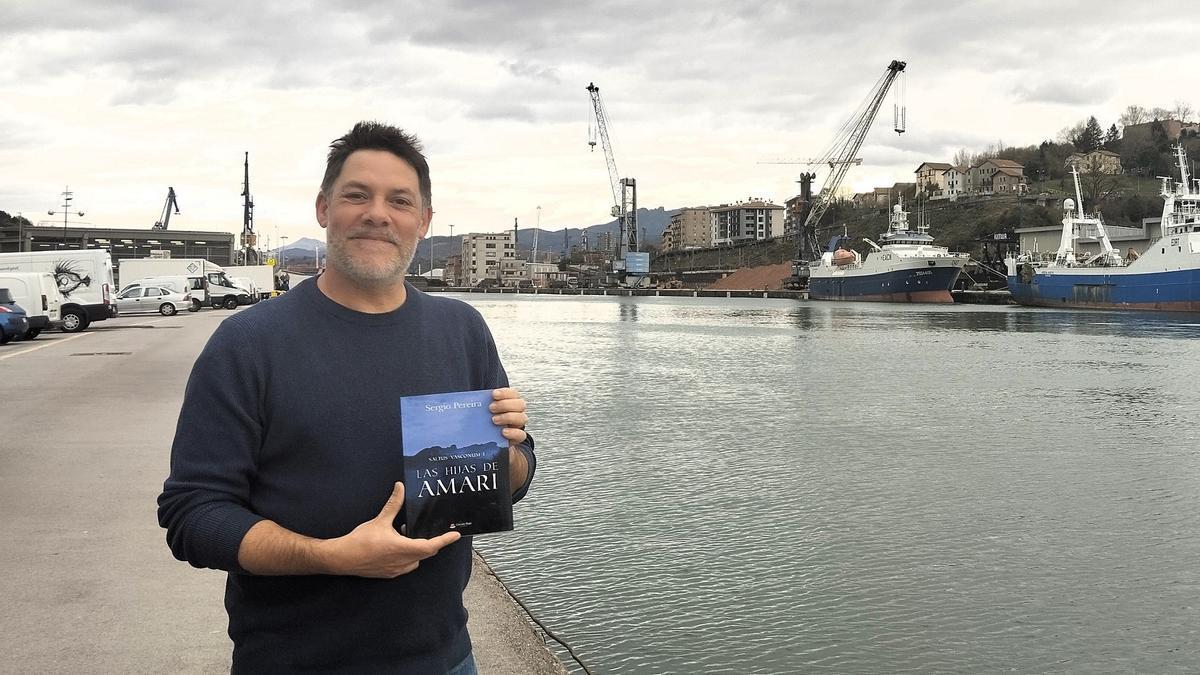 Sergio Pereira posa en Trintxerpe.