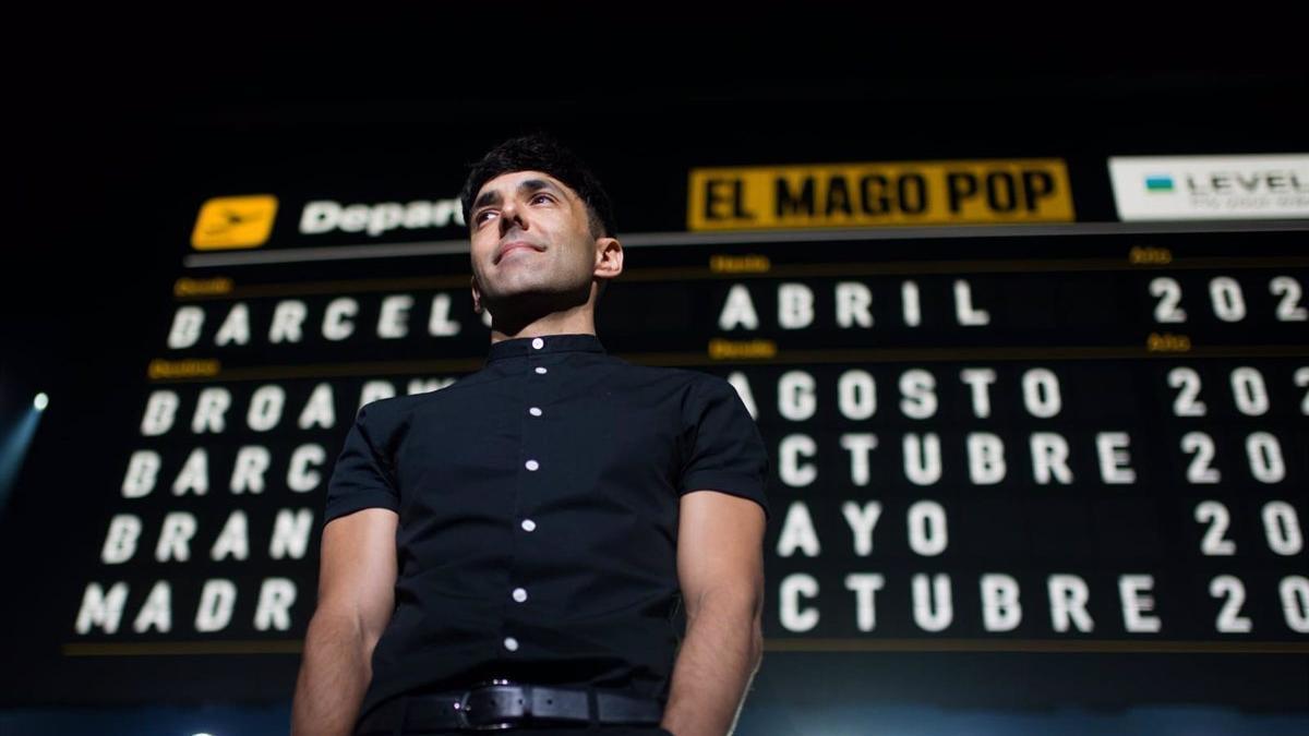 El ilusionista catalán Antonio Díaz, conocido como El Mago Pop, en una imagen de archivo.