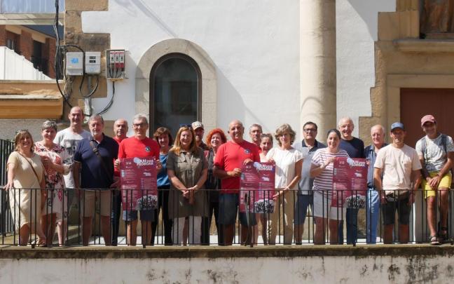 Presentación del programa de las fiestas de San Pedro de Zumaia.