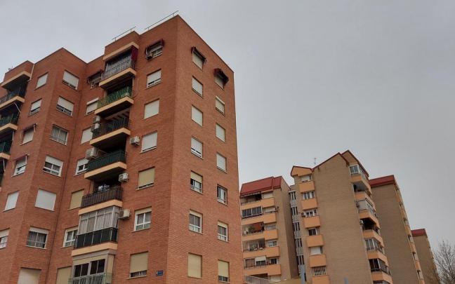 Imagen de archivo de edificios de viviendas