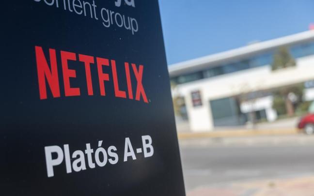 Fachada de la sede de Netflix.