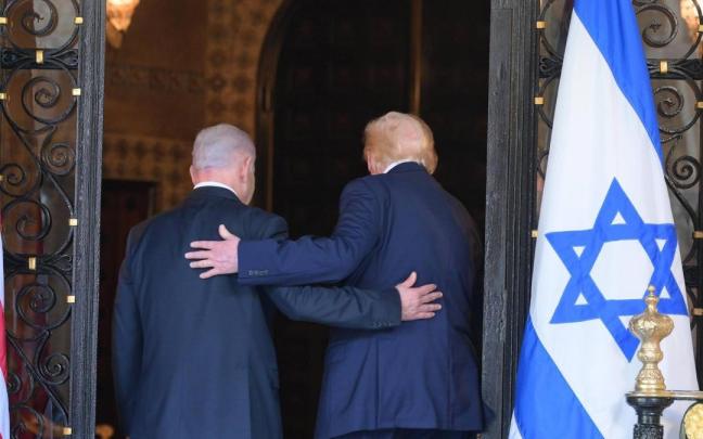 Trump y Netanyahu, en una reunión anterior.