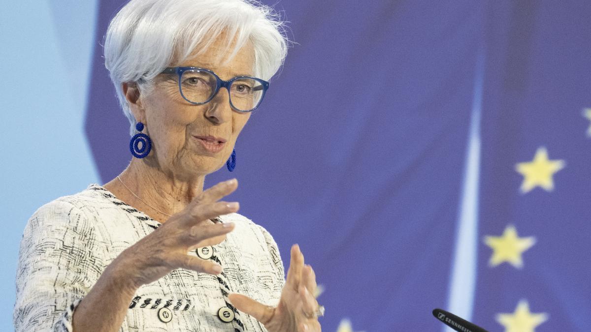 Presidenta del BCE, Christine Lagarde