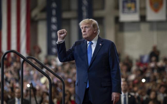 El presidente de EE.UU., Donald Trump.
