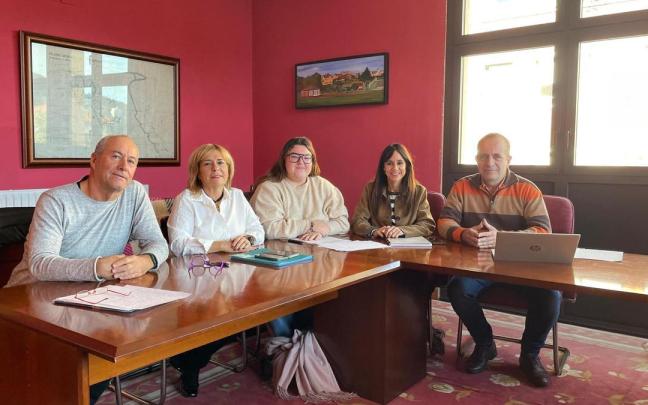 Presentación de los tres proyectos de formación y empleo.